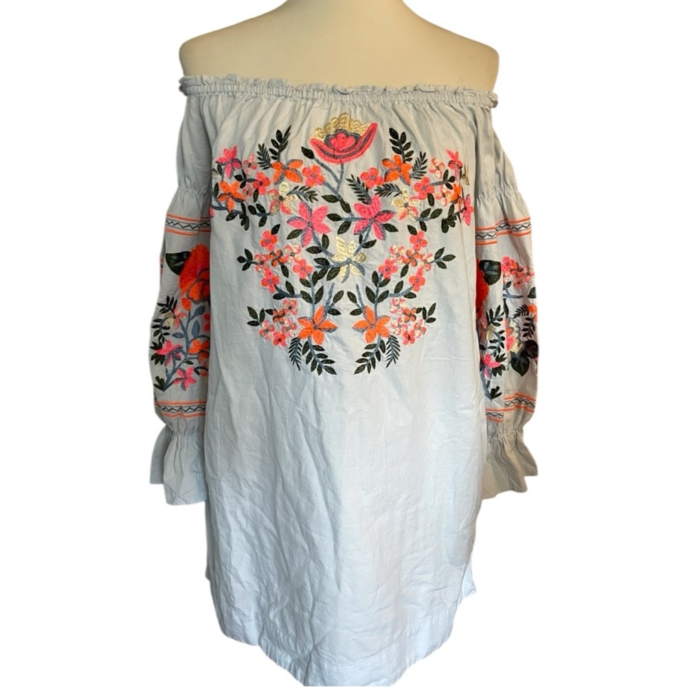 Free People Fleur De Jour Embroidered Dress - Picture 7 of 14